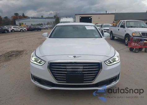 2018 Genesis G90 3.3T Premium из США, поврежденный, VIN KMHG34JAXJU045182